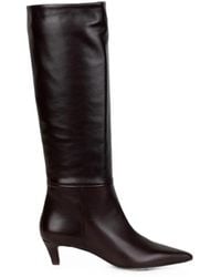 Chantal - Pointed-Toe Knee-High Boots - Lyst