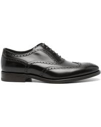 Henderson - Perforated-Detail Leather Oxford Shoes - Lyst