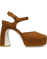 Tory Burch - Strappy Platform Sandals - Lyst