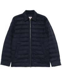 Herno - Zip-Up Collared Padded Jacket - Lyst