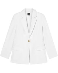 ARMANI EXCHANGE - Single-Breasted Blazer - Lyst