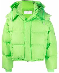 Ami Paris - Ami De Coeur Puffer Jacket - Lyst