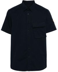 Belstaff - Short-sleeve Cotton Shirt - Lyst