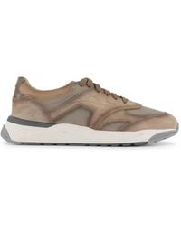 Santoni - Sneakers Con Design A Inserti - Lyst