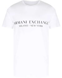 ARMANI EXCHANGE - ロゴ Tシャツ - Lyst