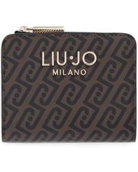Liu Jo - Portefeuille Milano À Plaque Logo - Lyst