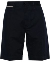 Incotex - Chino-Shorts Mit Logo-Stickerei - Lyst