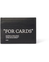 Off-White c/o Virgil Abloh - Bookish Card, porte-carte avec lettrage - Lyst