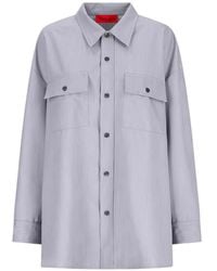 Thelatest - Buttoned Pocket Shirt - Lyst