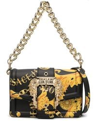 Versace Jeans Couture - Chain Couture Faux-Leather Crossbody Bag - Lyst