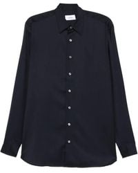 Lardini - Long-Sleeve Wool Shirt - Lyst