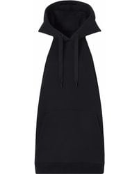 Burberry - Location-Print Sleeveless Cotton Hoodie - Lyst