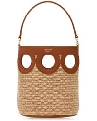 Ferragamo - Xs Gancini Cut-Out Bucket Bag - Lyst