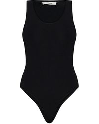 Entire studios - Ribbed Playsuit - Lyst