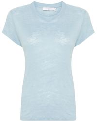 IRO - Linnen T-Shirt - Lyst