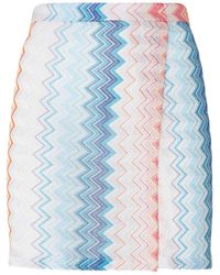 Missoni - Stranddoek Met Zigzagpatroon - Lyst