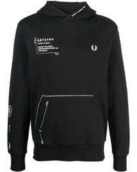 Fred Perry - X Gate194 プリント パーカー - Lyst