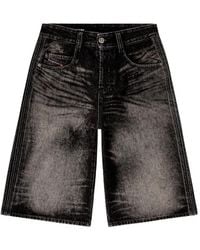 DIESEL - D-Enim-M-Short-S Shorts - Lyst