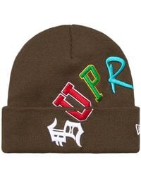Supreme - X New Era Arc Beanie Hat - Lyst
