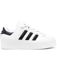 adidas - Logo-patch Lace-up Sneakers - Lyst