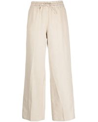 A.P.C. - Drawstring Straight-Leg Trousers - Lyst