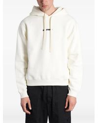 Jil Sander - Hoodie À Logo Imprimé - Lyst