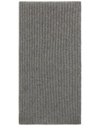Moorer - Ribbed Scarf - Lyst