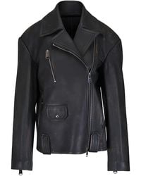 KHAITE - Catalina Leather Jacket - Lyst
