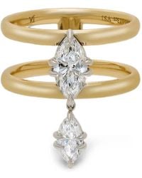 Jewels Aficionado - Marquise-Cut Diamond Ring - Lyst