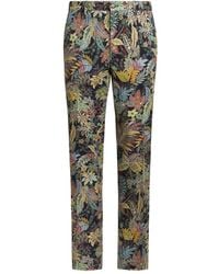 Etro - ボタニカル パンツ - Lyst