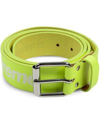 Supreme - Cintura Repeat Leather Flourescent - Lyst