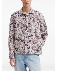 Les Deux - Veste Hugh À Fleurs - Lyst