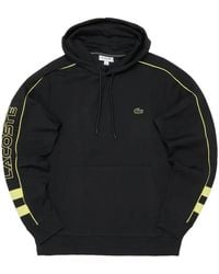 Lacoste - Logo-Patch Hoodie - Lyst