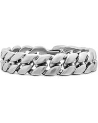 David Yurman - Sterling Curb Chain Bracelet (14.5Mm) - Lyst