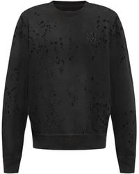 Amiri - Logo-Embroidered Cotton Sweatshirt - Lyst