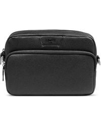 Lancel - Double-Zip Leather Clutch Bag - Lyst