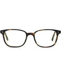 Oliver Peoples - Maslon Squared-Frame Glasses - Lyst