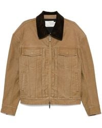 Feng Chen Wang - Chaqueta con efecto lavado - Lyst