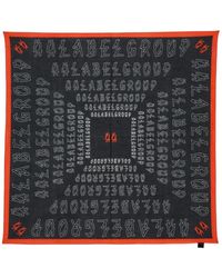 44 Label Group - Schal Mit Logo-Print - Lyst