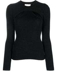 Isabel Marant - Cut-out Ribbed Top - Lyst