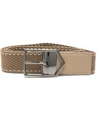 Canali - Woven Buckle Belt - Lyst
