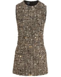 Giambattista Valli - Abito Corto Bouclé - Lyst
