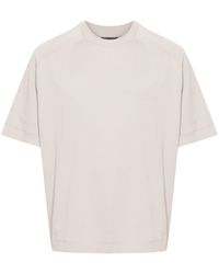 Emporio Armani - T-Shirt mit Logo-Prägung - Lyst