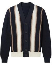 Kangra - Intarsia-Knit Button-Up Cardigan - Lyst