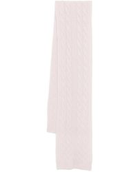N.Peal Cashmere - Cable Rib Scarf - Lyst