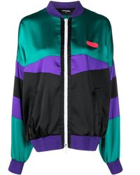 DSquared² - Colour-Block Bomber Jacket - Lyst