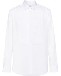Valentino Garavani - Katoenen Overhemd Met GG-logo - Lyst