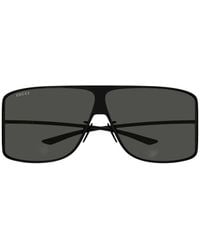 Gucci - Mask Geometric-Frame Sunglasses - Lyst