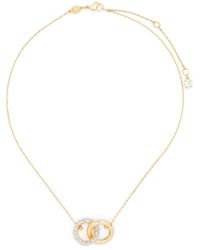 Swarovski - Dextera Crystal-embellished Interlinked Necklace - Lyst