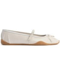 Giuseppe Zanotti - Mary Jane Bow Strap Ballet Flat - Lyst
